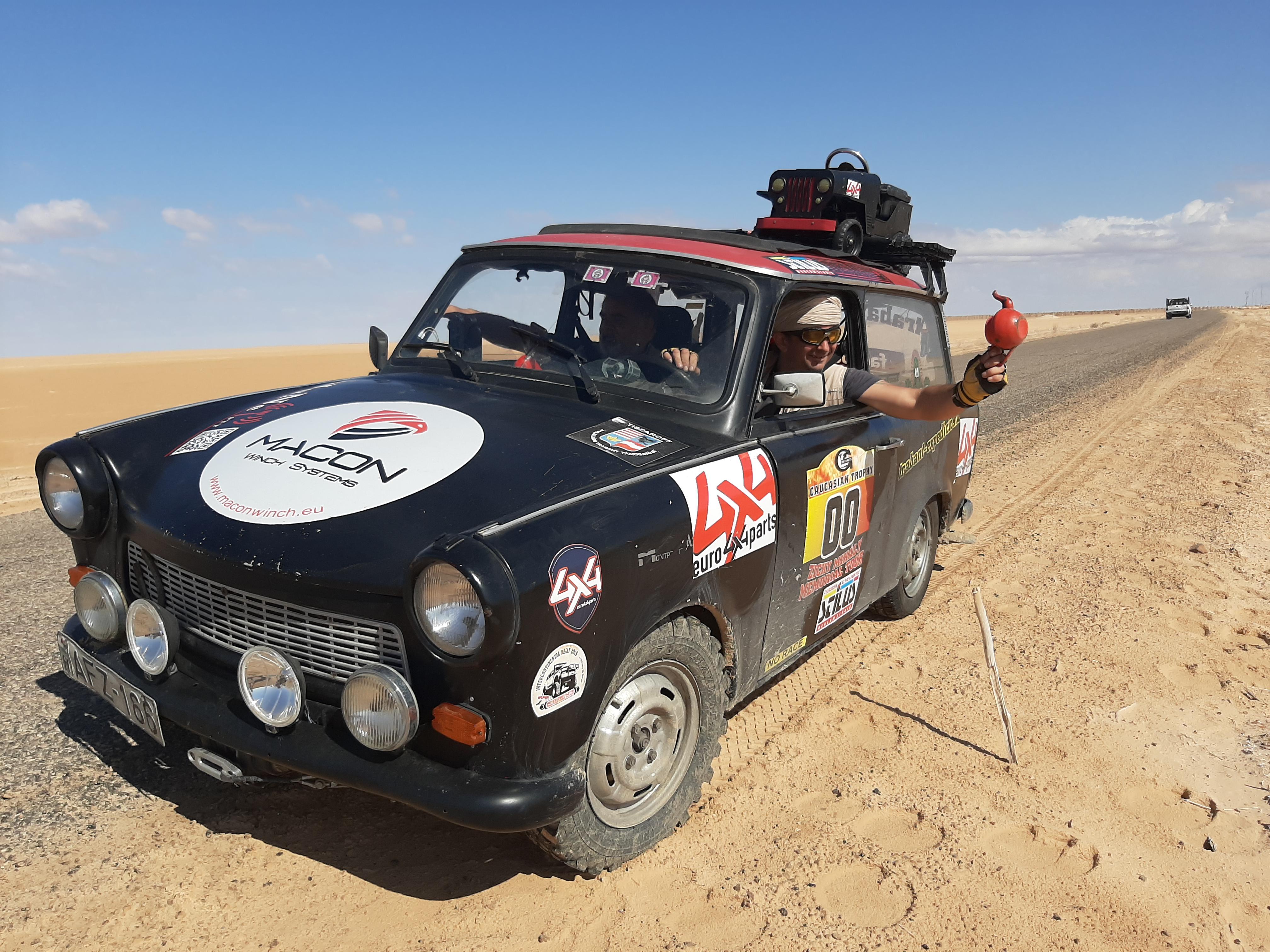 Vadász Zsolt, a Trabantos világutazó