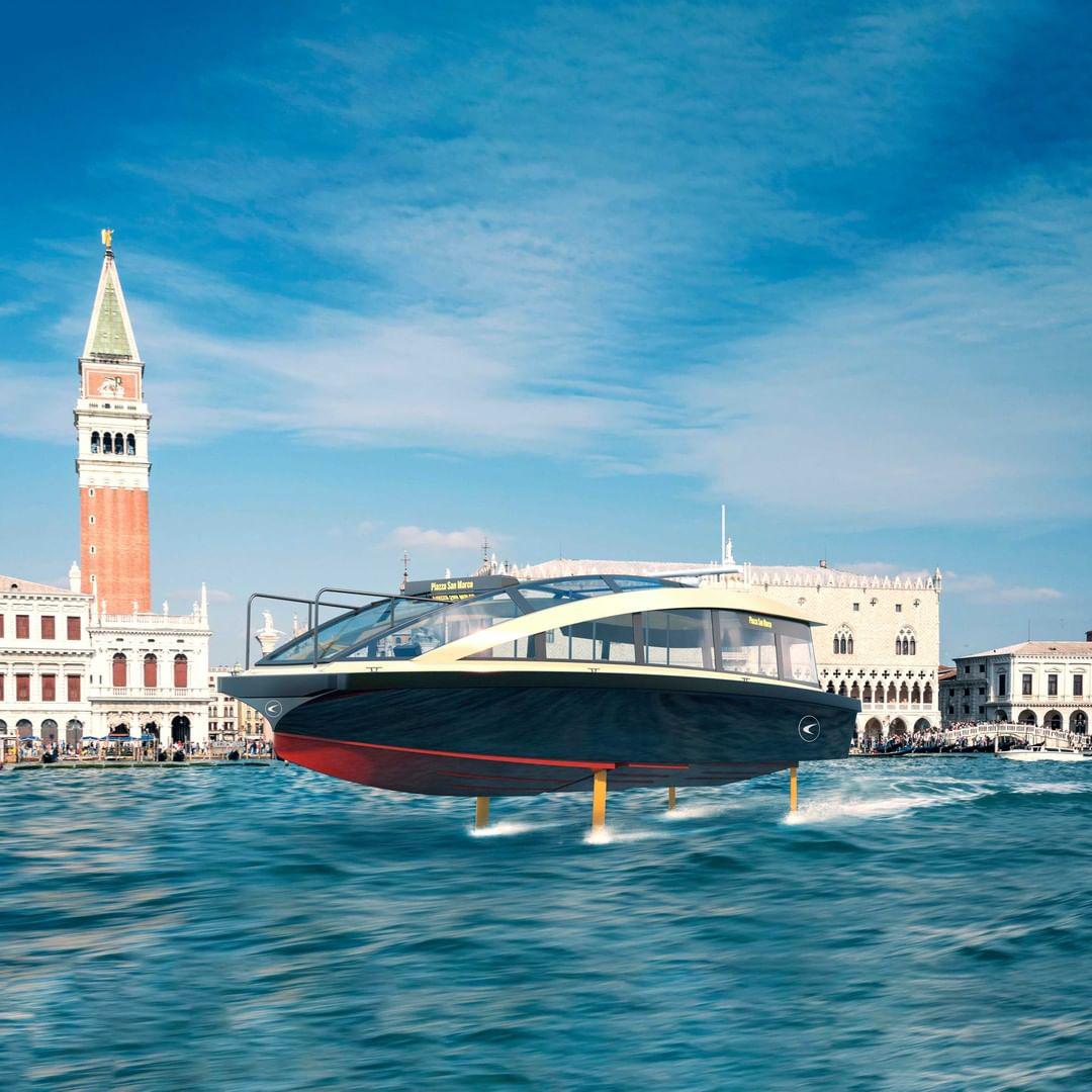 Velence jövője: repülő e-csónakkal taxizhatunk majd