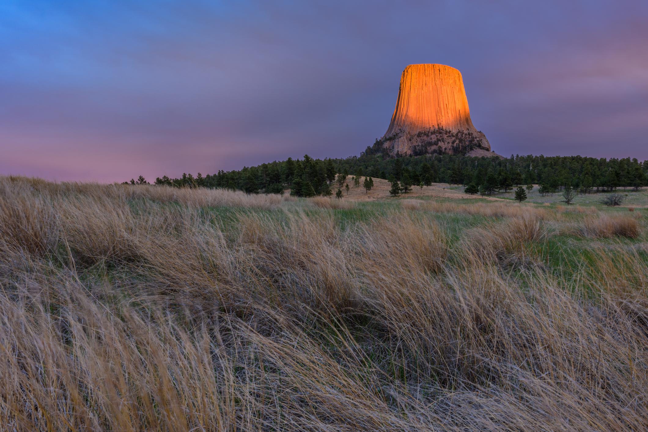 Rejtélyes sziklaóriás a prérin: Devil's Tower