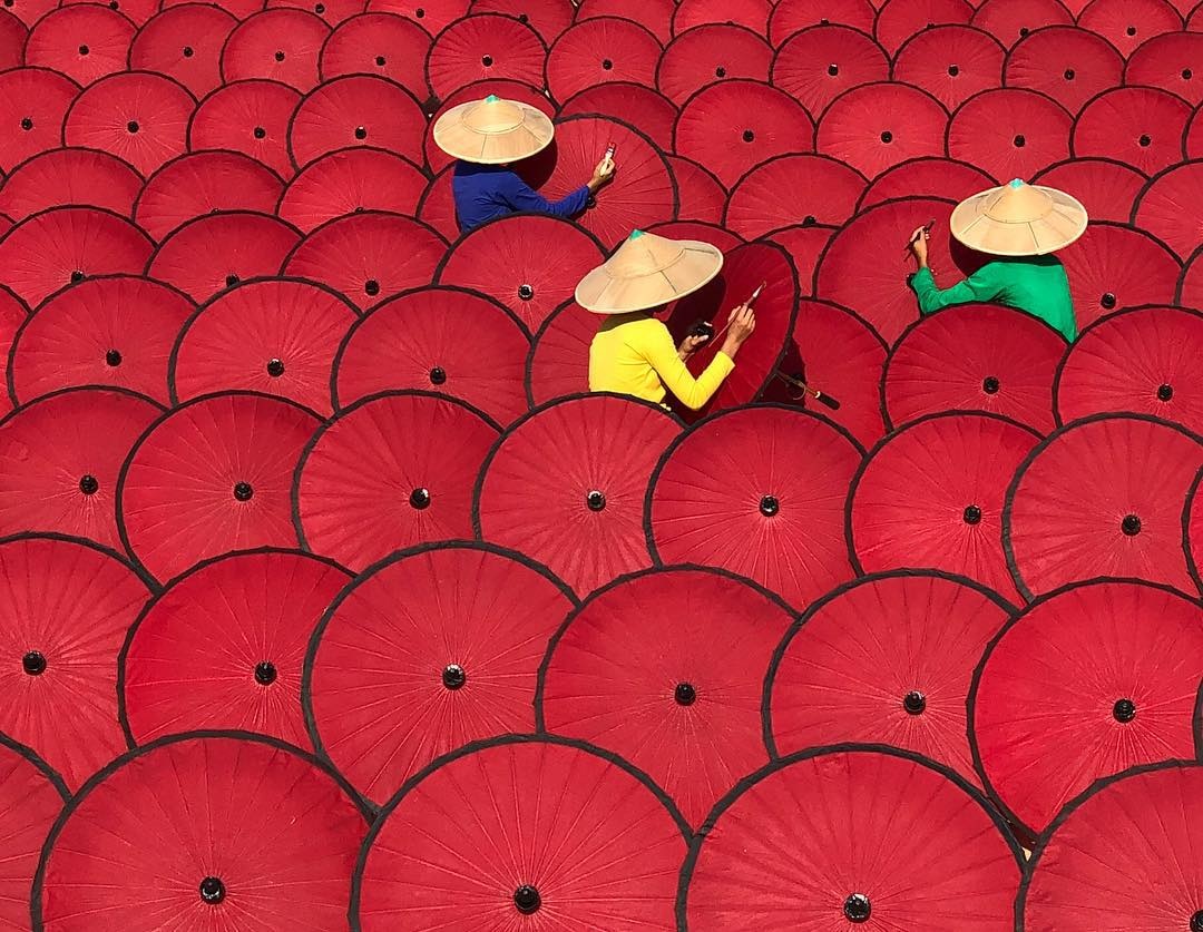 Tradicionális napernyőkészítés művészi fokon