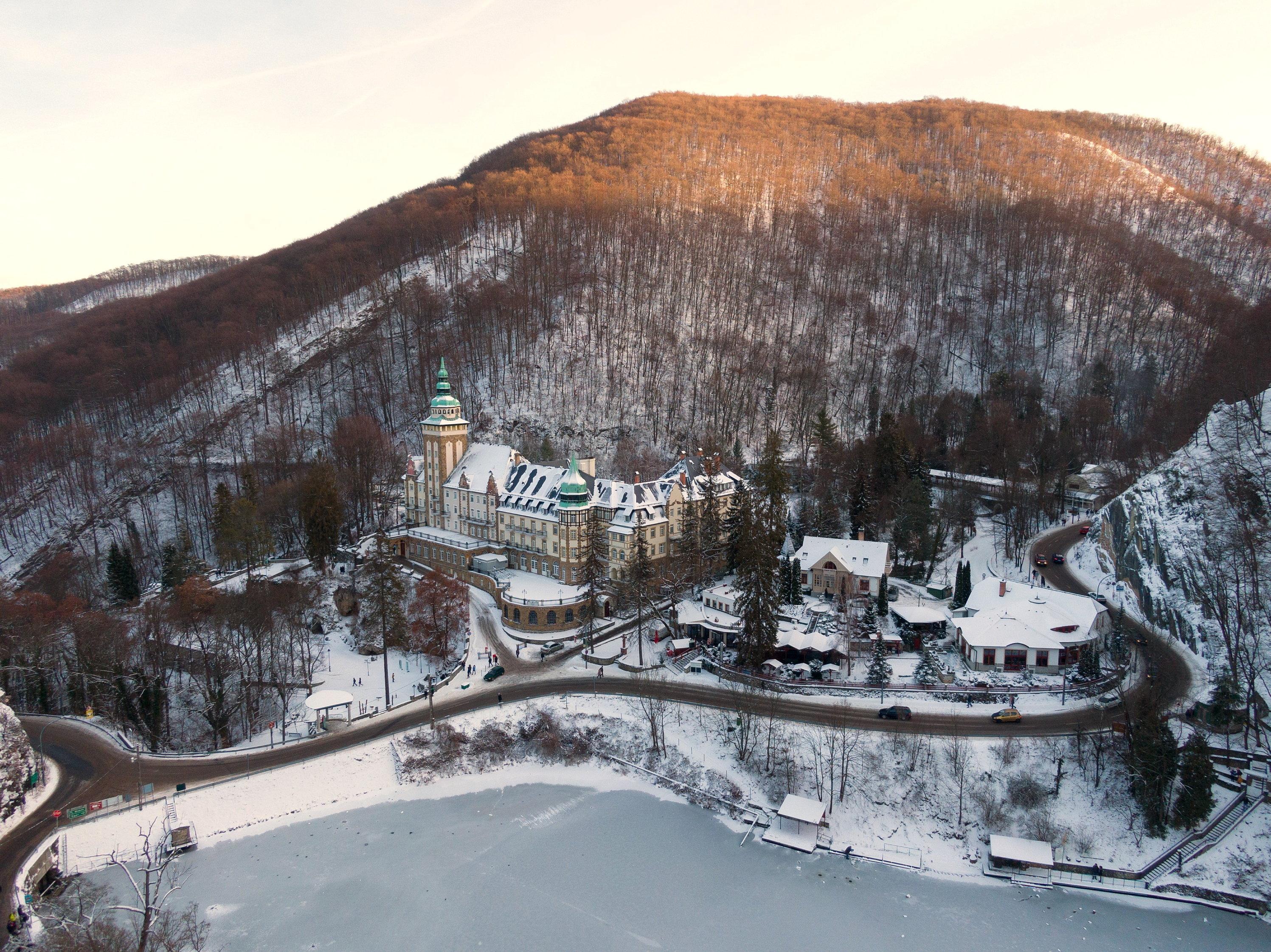 Lillafüred, a „magyar Tátra" télen